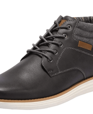 Men's Mid Top Chukka Sneaker Lace Up Dress Boot