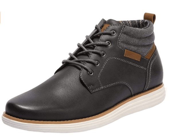 Men's Mid Top Chukka Sneaker Lace Up Dress Boot