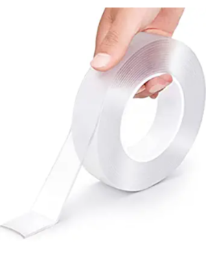 Double Sided Tape Heavy Duty (9.85FT), Multipurpose Removable Mounting Tape Adhesive Grip