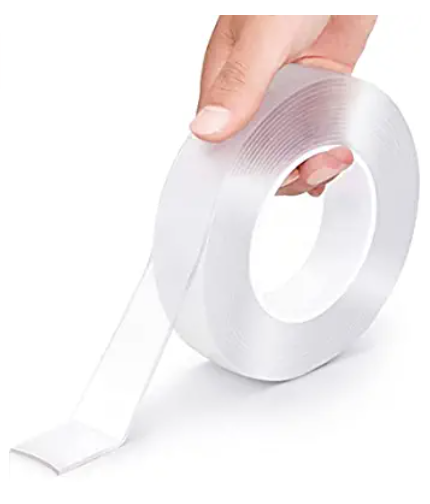 Double Sided Tape Heavy Duty (9.85FT), Multipurpose Removable Mounting Tape Adhesive Grip